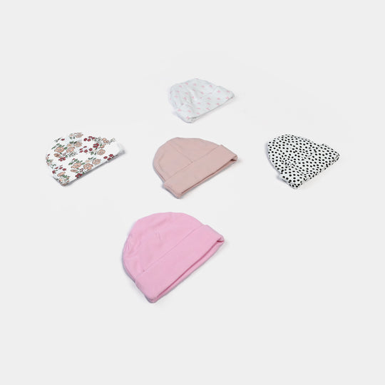 Infant Cap/Hat Set 5Pcs