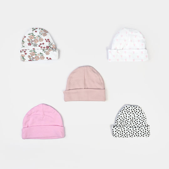 Infant Cap/Hat Set 5Pcs