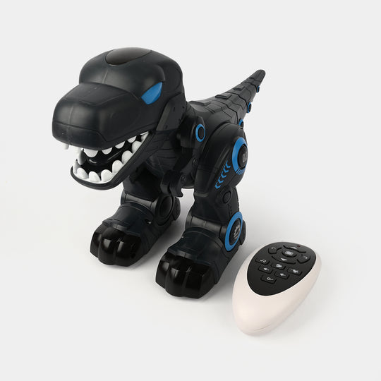 Smart Dino | Mechanical Remote-Control Robot Dinosaur With Light & Music