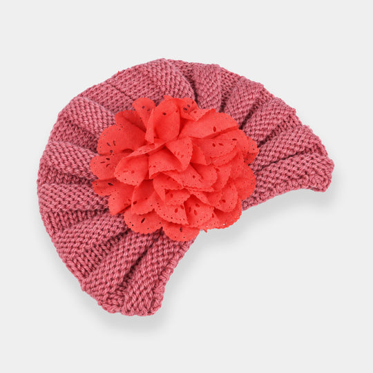 Woolen Baby Turban Cap/Hat