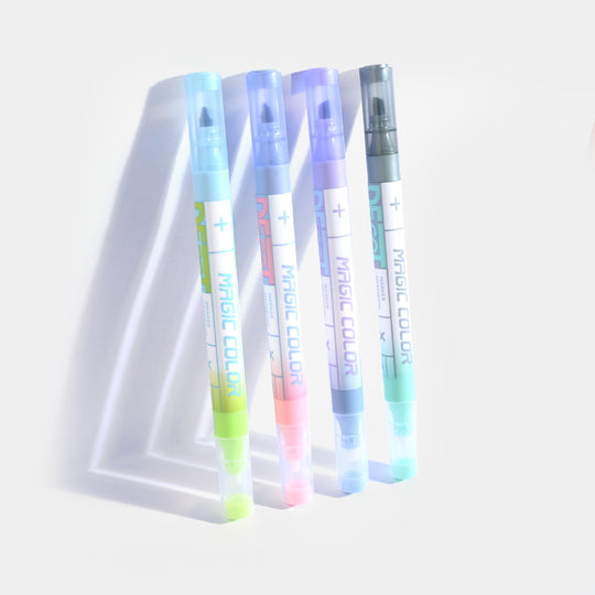 Dual Tip Highlighter Marker Set | 8PCs