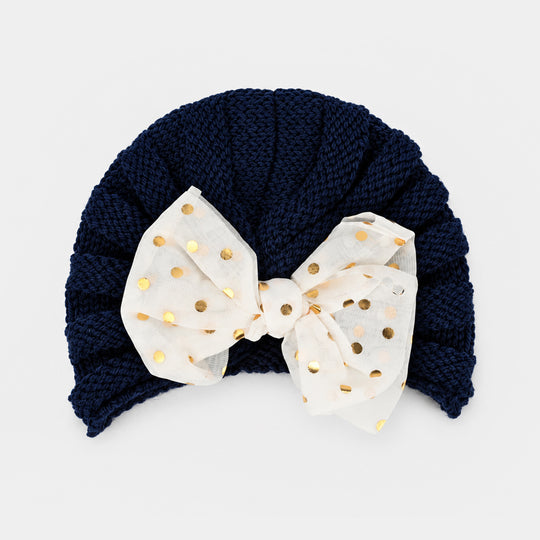 Woolen Baby Turban Cap/Hat