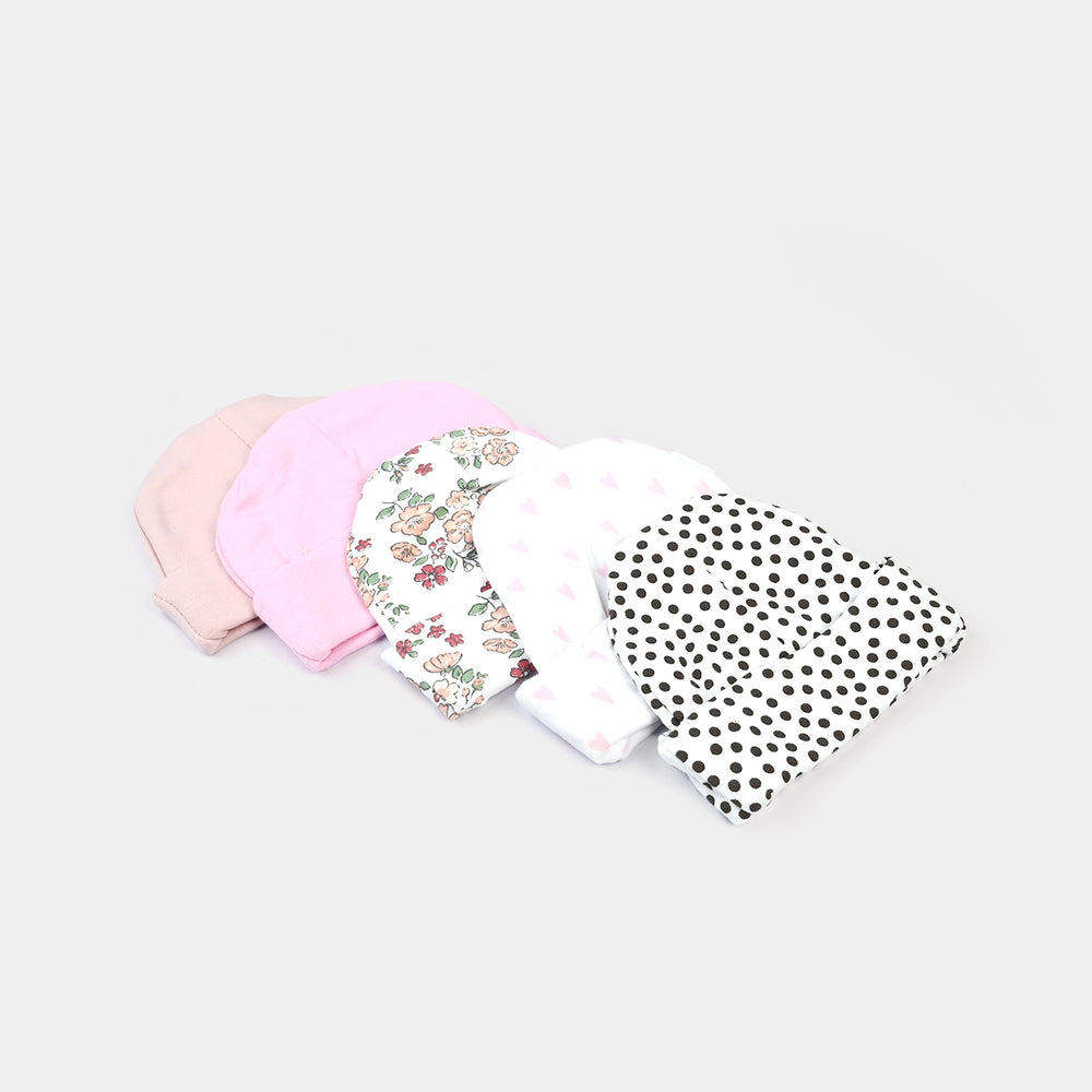 Infant Cap/Hat Set 5Pcs