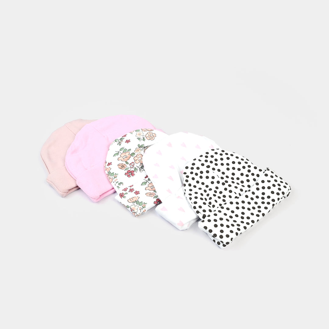 Infant Cap/Hat Set 5Pcs