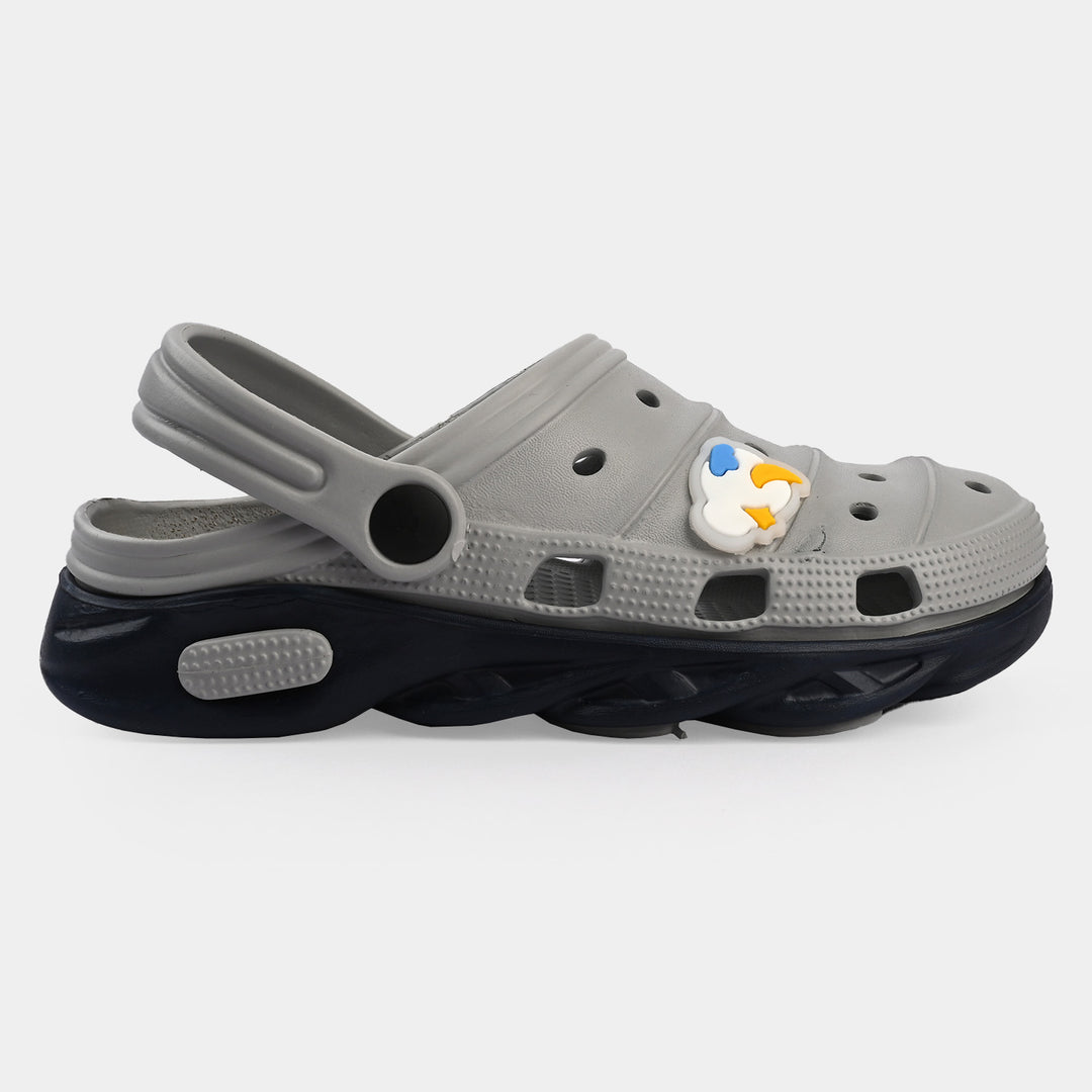 Teen Boys Clogs R23-1-GREY