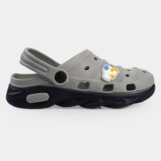 Teen Boys Clogs R23-1-GREY