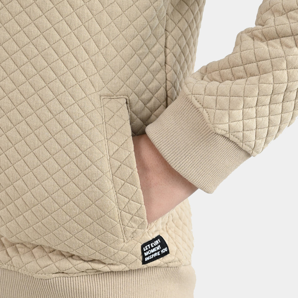Boys Quilted Jacket Inspire You - BROWN