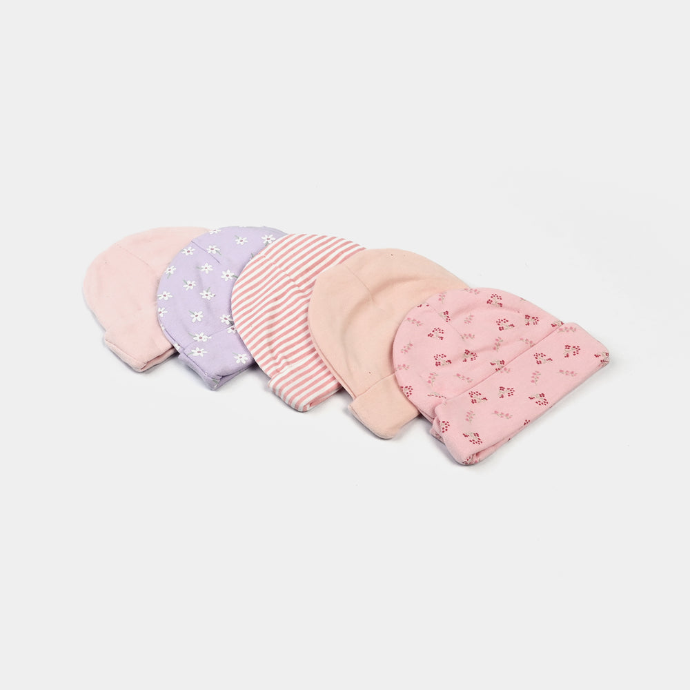 Infant Cap/Hat Set 5Pcs