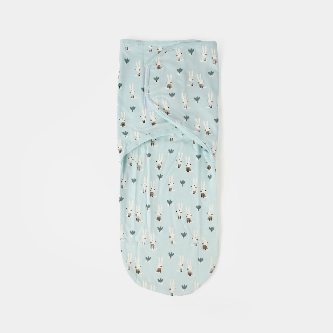 Baby Swaddle with Cap & Mittens Set