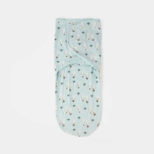 Baby Swaddle with Cap & Mittens Set