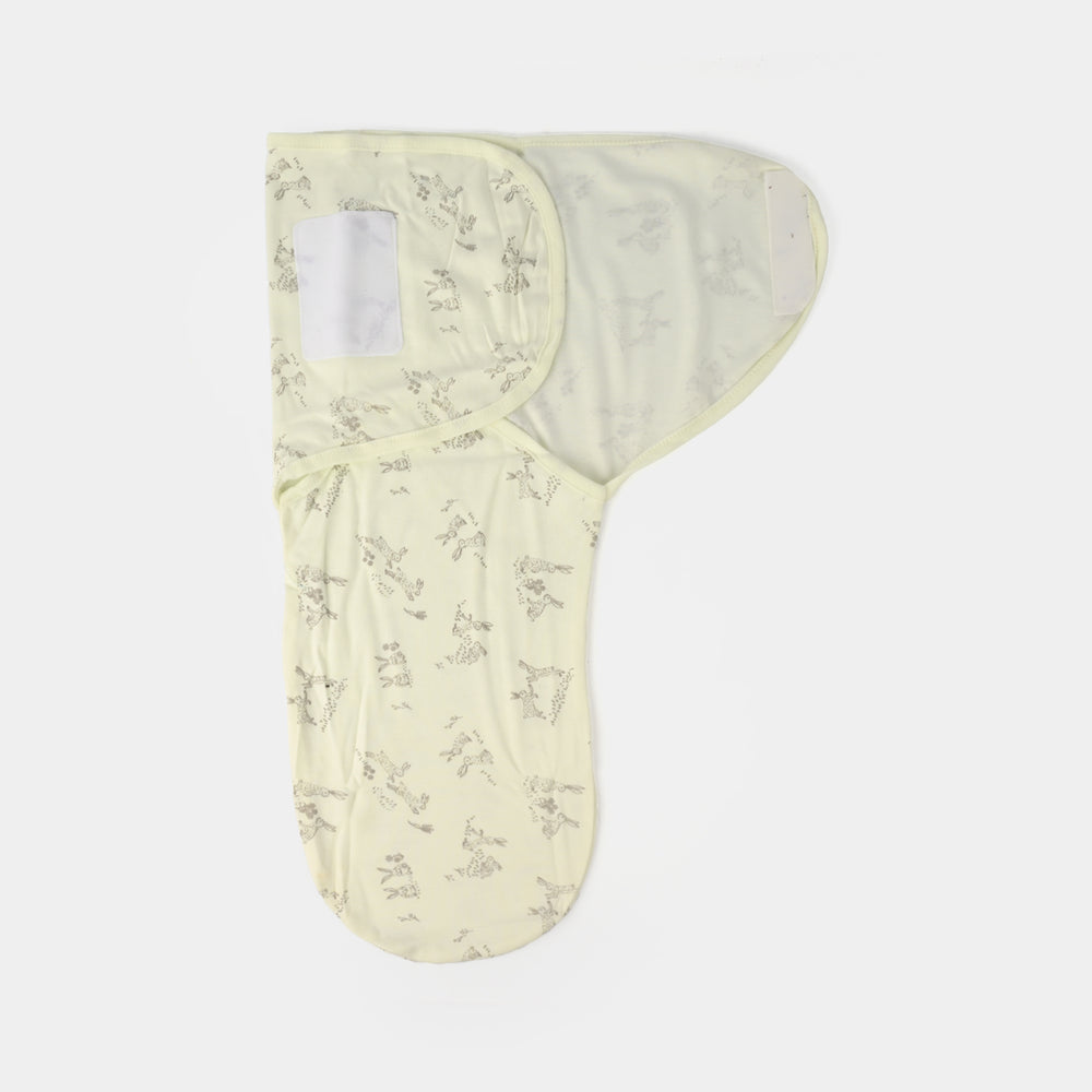 Baby Swaddle with Cap & Mittens Set