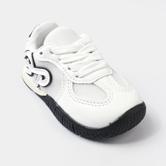 Boys Sneakers 417-5S-Black/White