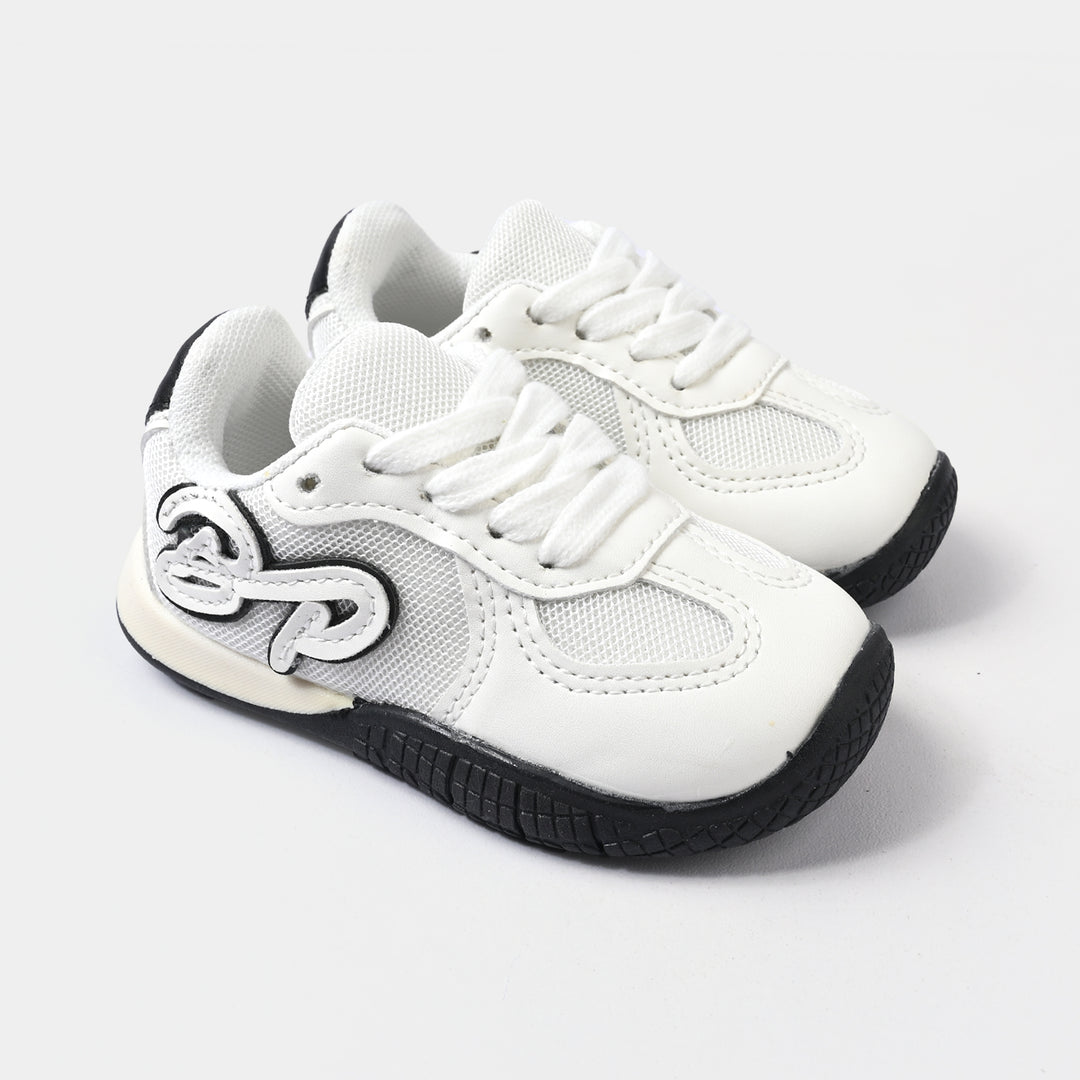 Boys Sneakers 417-5S-Black/White