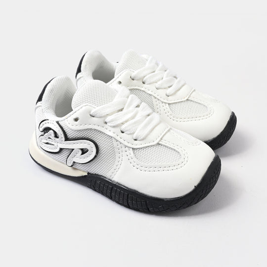 Boys Sneakers 417-5S-Black/White