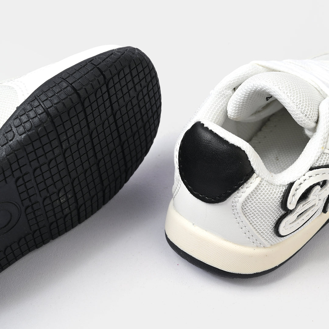 Boys Sneakers 417-5S-Black/White