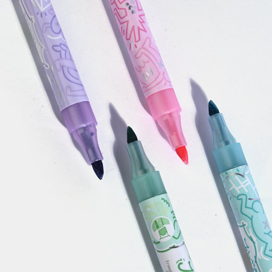 Erasable Flash Highlighter Marker Set | 12Colors