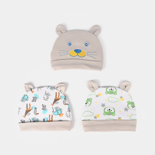 Baby Cap/Hat Set | 3Pcs