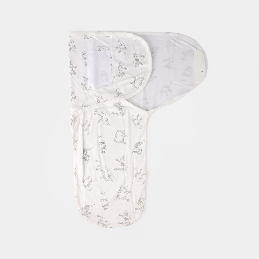 Baby Swaddle with Cap & Mittens Set