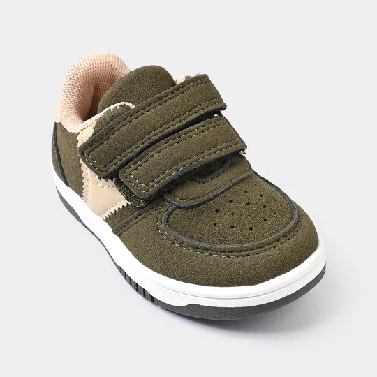 Boys Sneakers 417-2 - Green/Beige