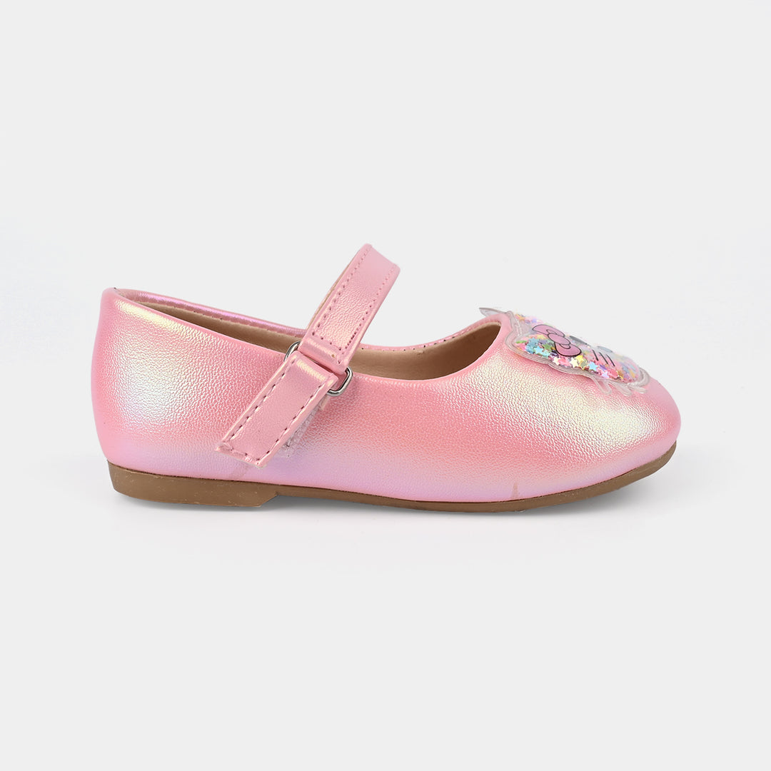 Girls Pumps 11-58-Pink