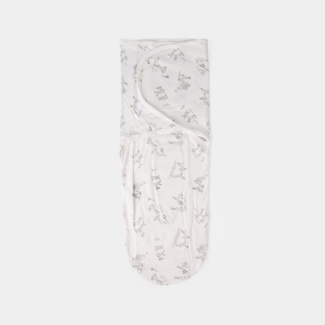 Baby Swaddle with Cap & Mittens Set