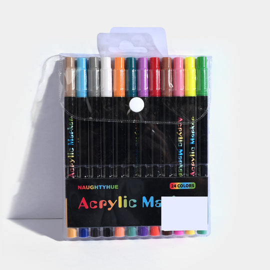 Acrylic Markers Set | 24PCs