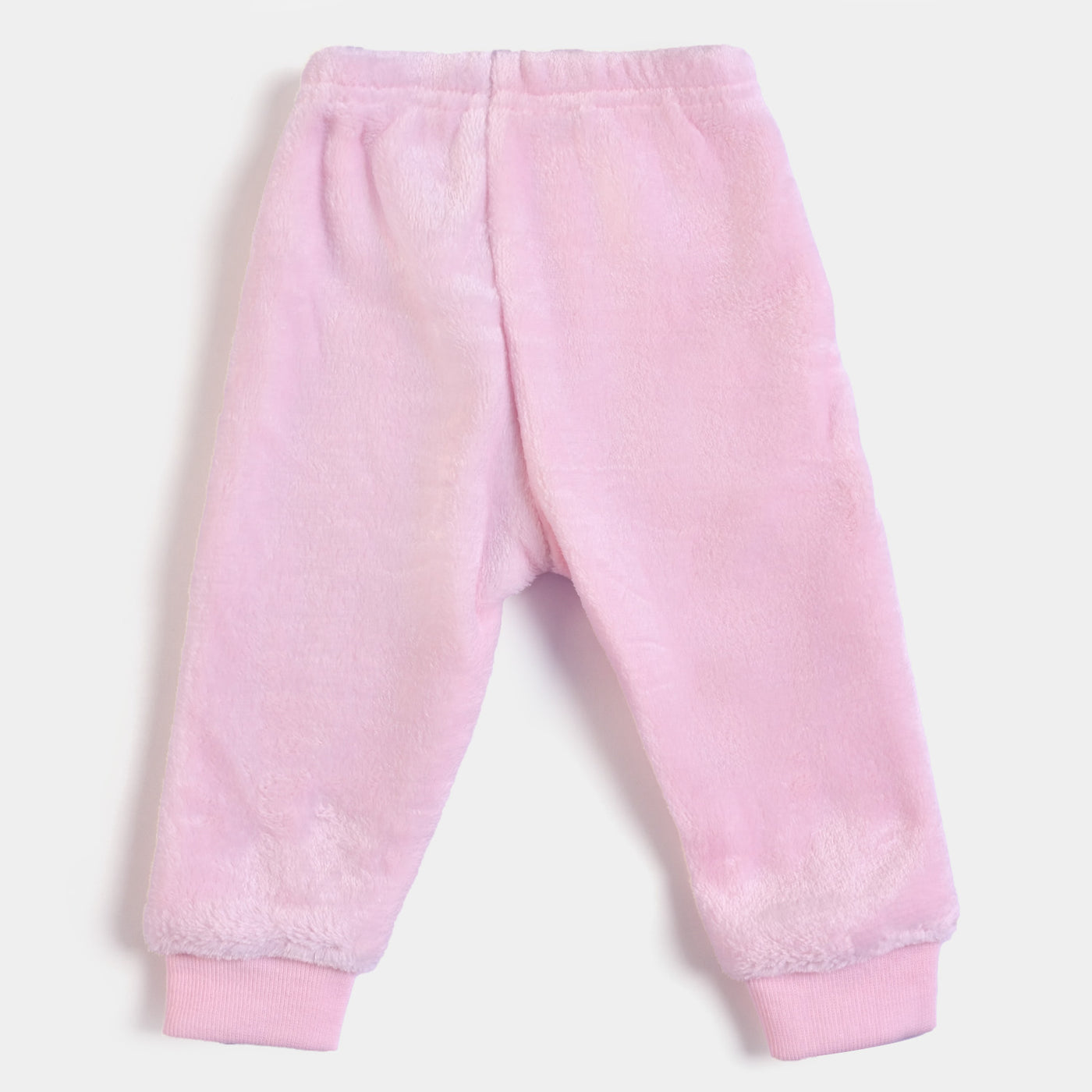 Infant Girls Velour 2PC Suit Kitty - Light Pink