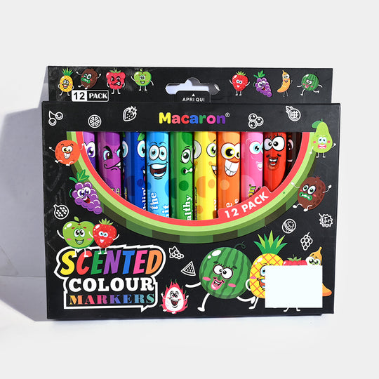 Washable Scented Super Tip Markers | 12PCs