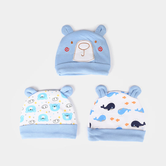 Baby Cap/Hat Set | 3Pcs