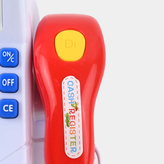 Mini Cash Register Toy Set With Light & Sound