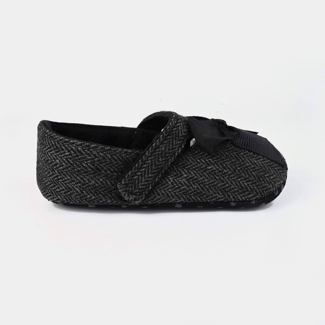 Baby Girls Shoes C-600-BLACK