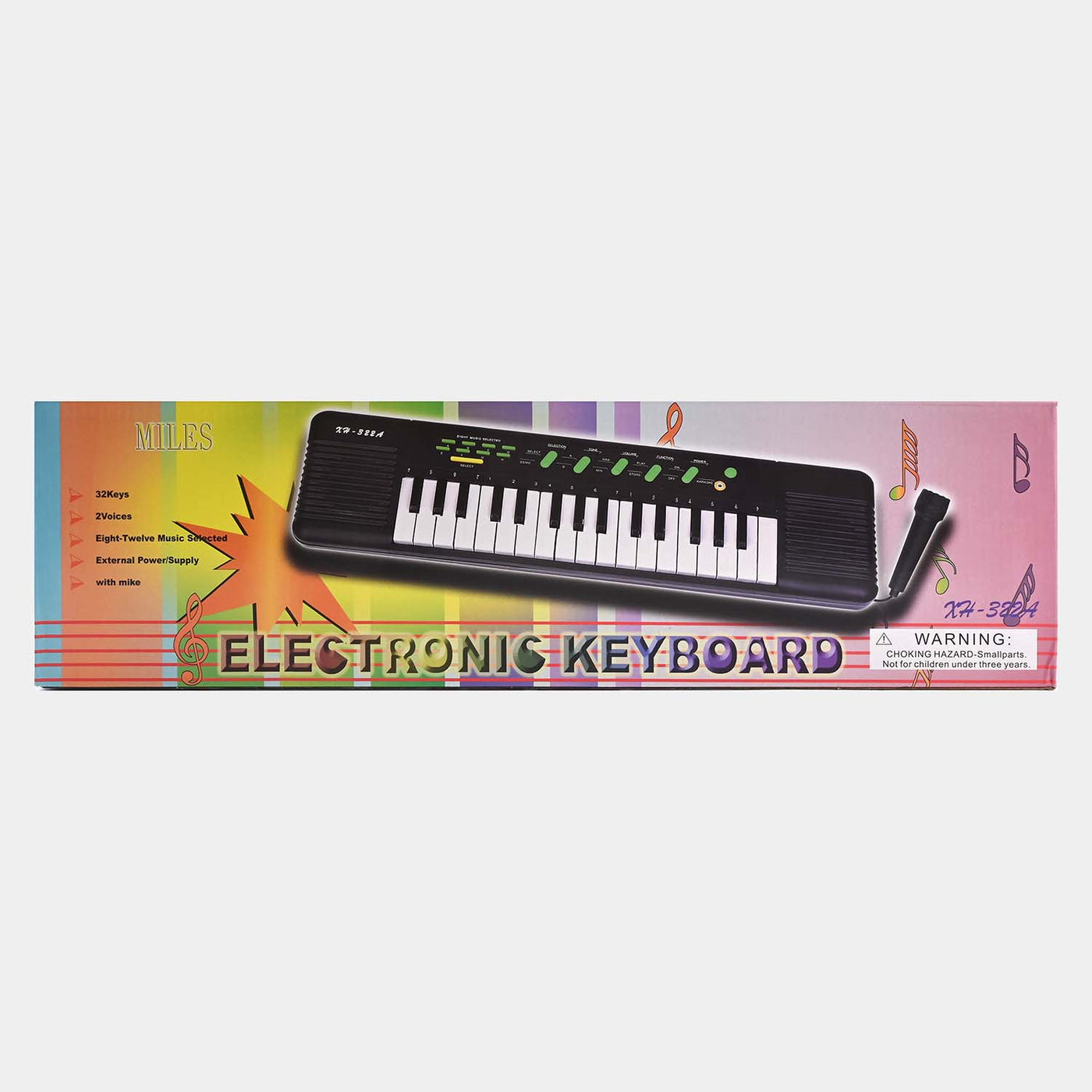 32 Key Piano With Microphone For Kids