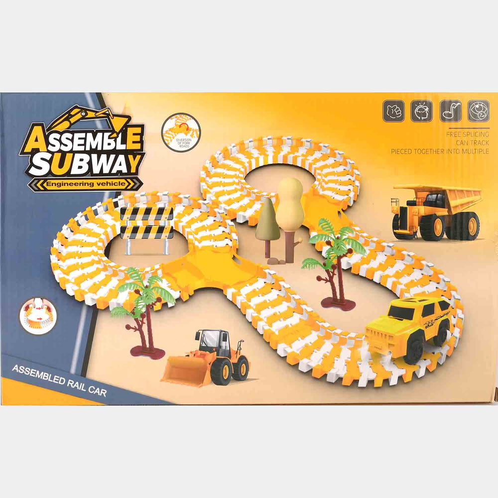 Engineering Vehicle – Magic Rail Track Set