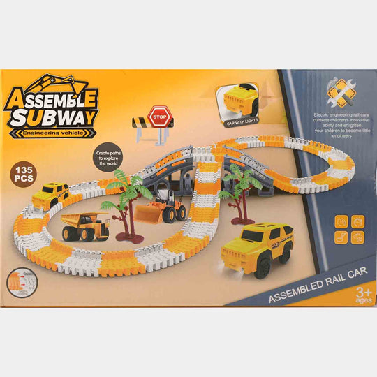 Engineering Vehicle – Magic Rail Track Set