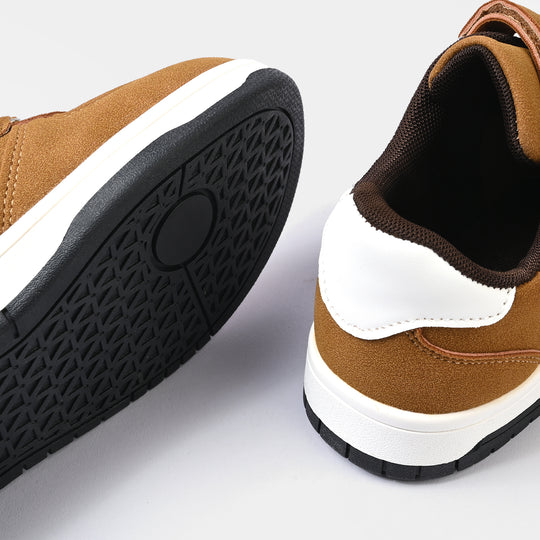 Boys Sneakers 417-2 - Camel/white