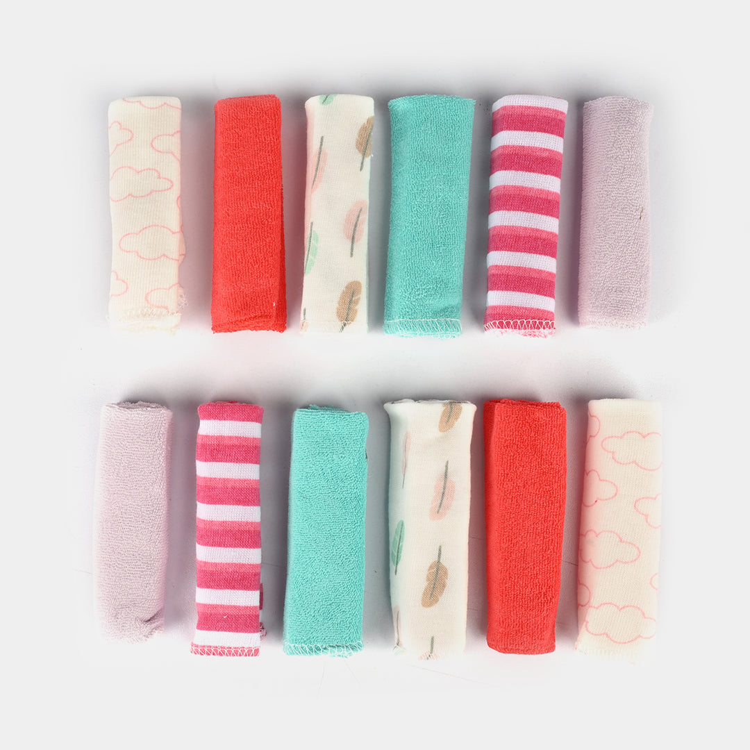 Baby Face Towel Set | 12Pcs