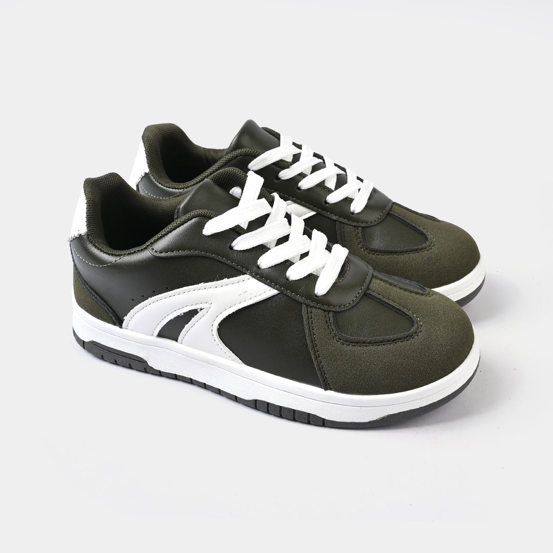 Boys Sneakers 417-10 - Green/White