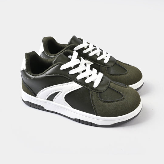 Boys Sneakers 417-10 - Green/White