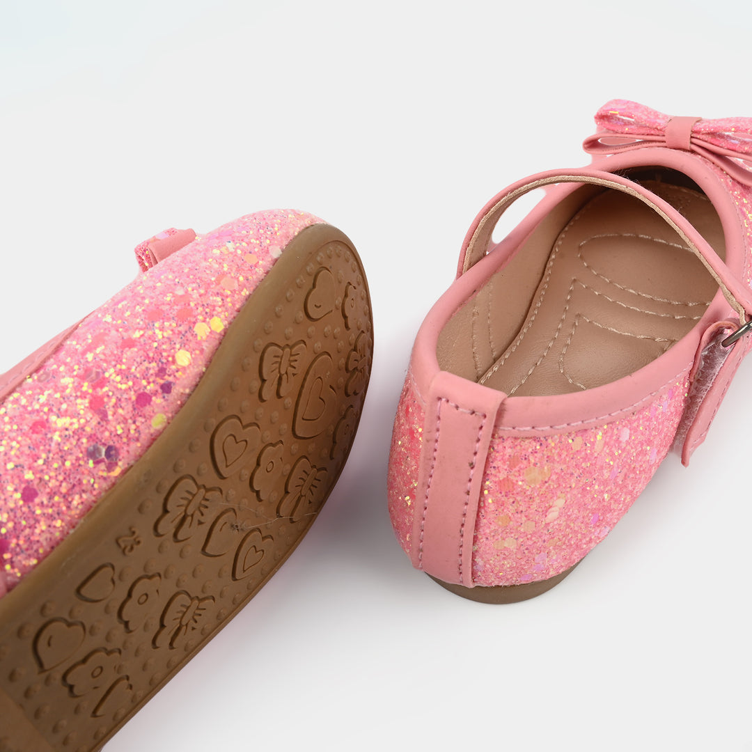 Girls Pumps 11-50-Pink