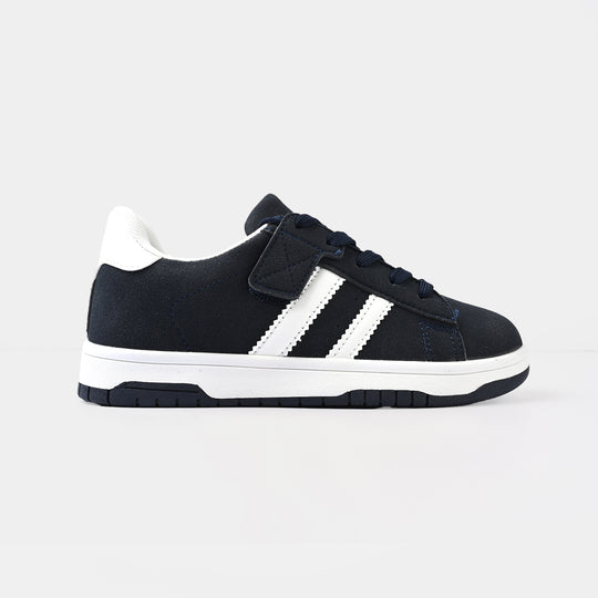 Boys Sneakers 417-1-Navy/White