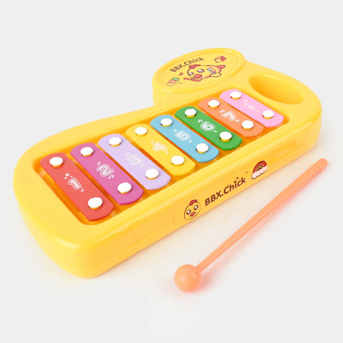 Baby eight-note hand-knocking xylophone