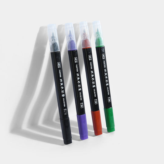Dual-Tip Twin Watercolor Pen Set