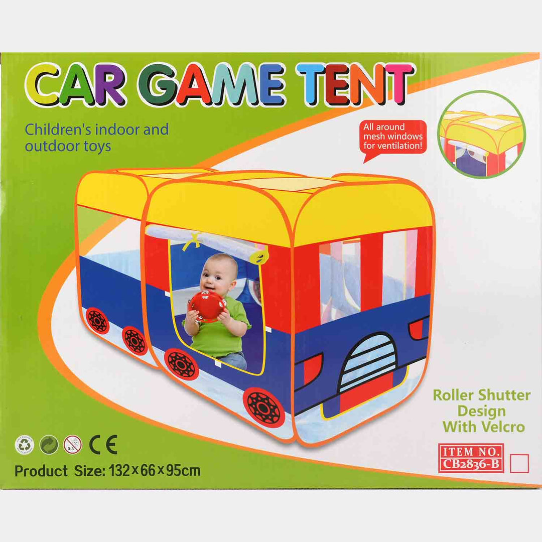 Pop Up Fun Bus Tent House for Kids