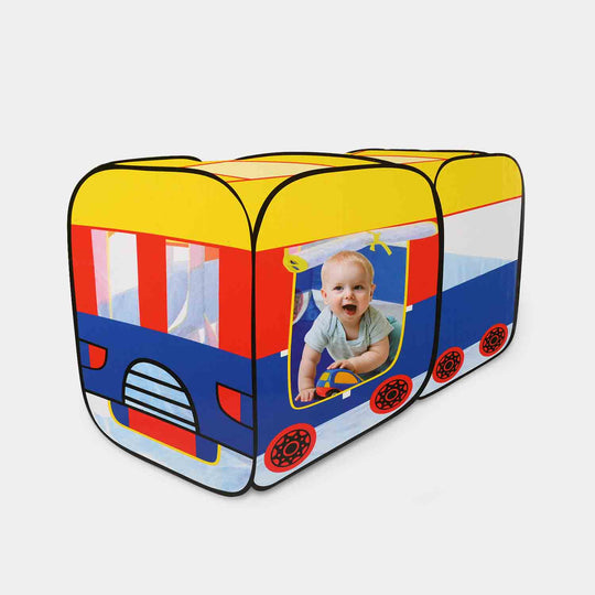 Pop Up Fun Bus Tent House for Kids