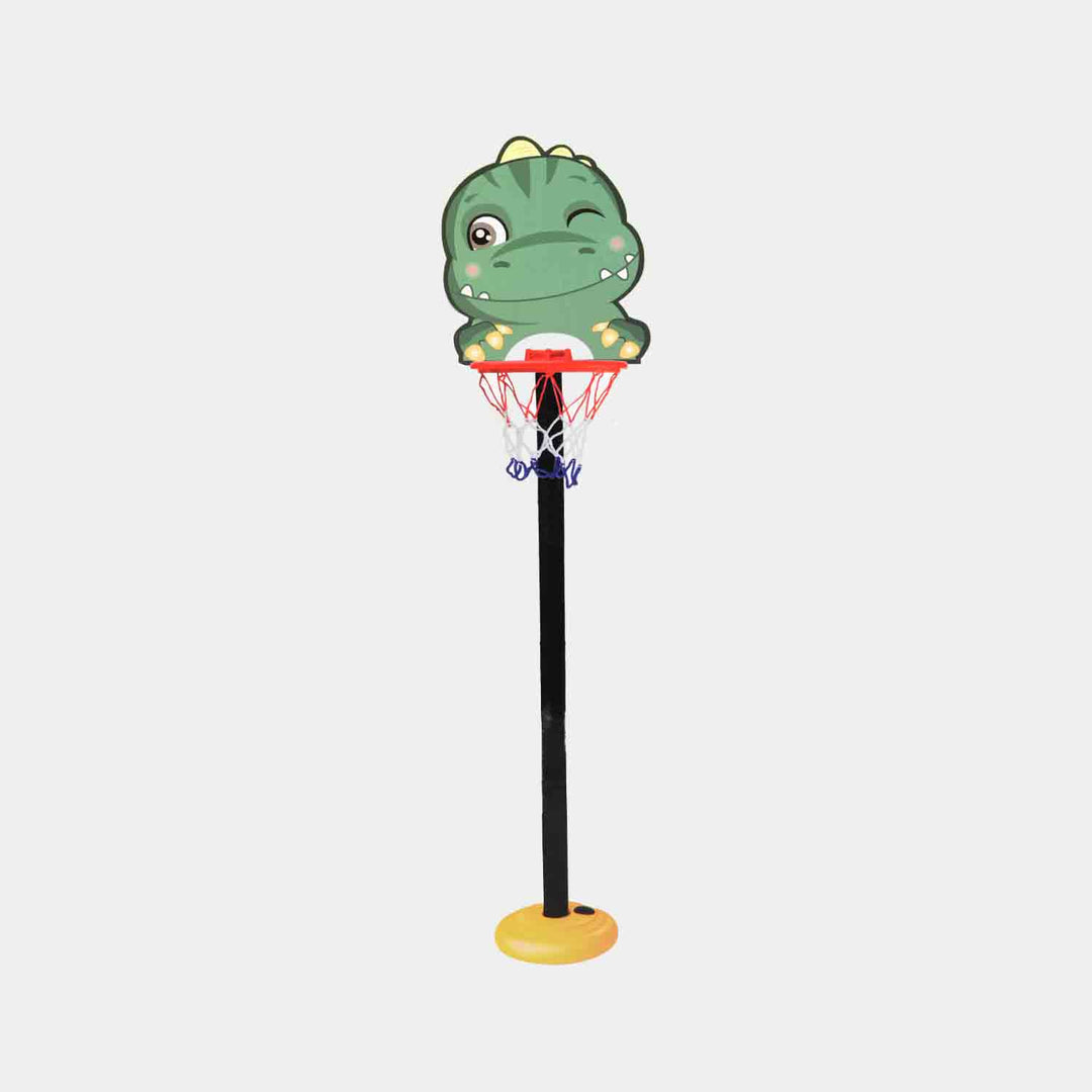 Dinosaur Basketball With Stand For Kids