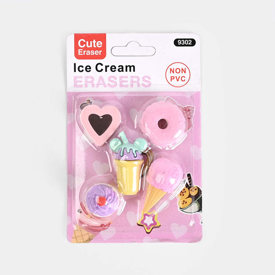Character Shaped School Erasers for Kids