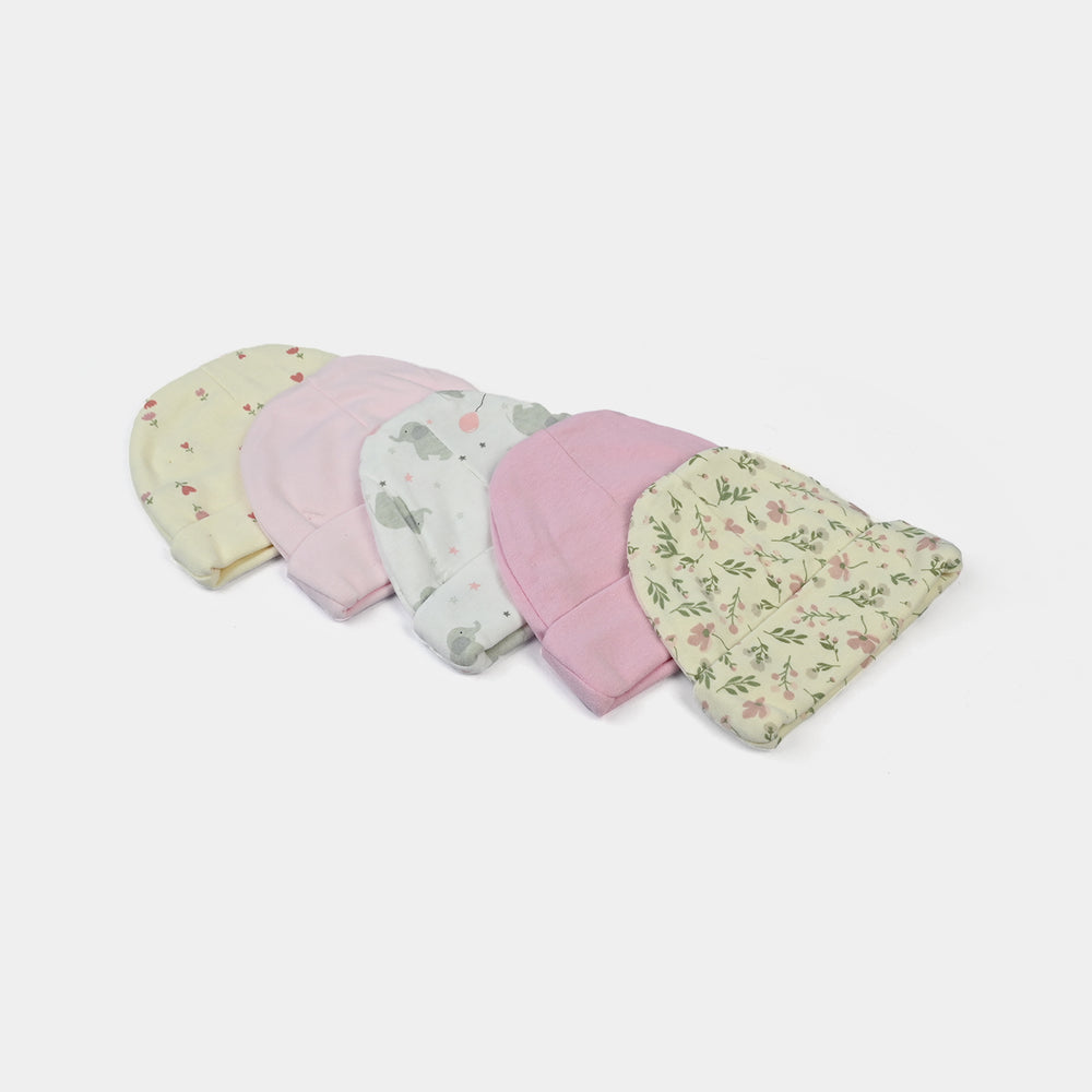 Infant Cap/Hat Set 5Pcs