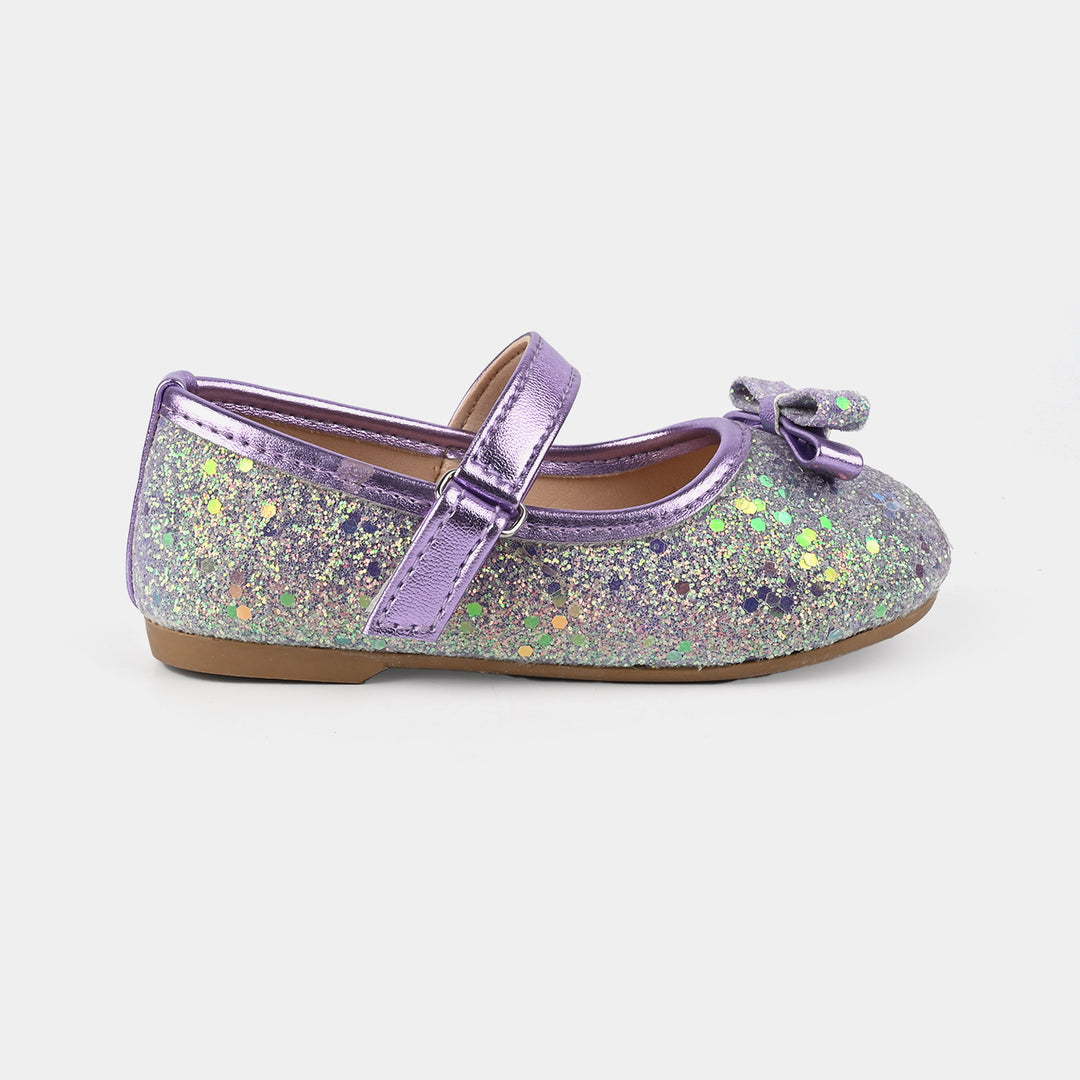 Girls Pumps 11-50-Purple