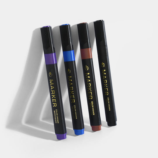 Jumbo Watercolor Markers Set (12 Colors)
