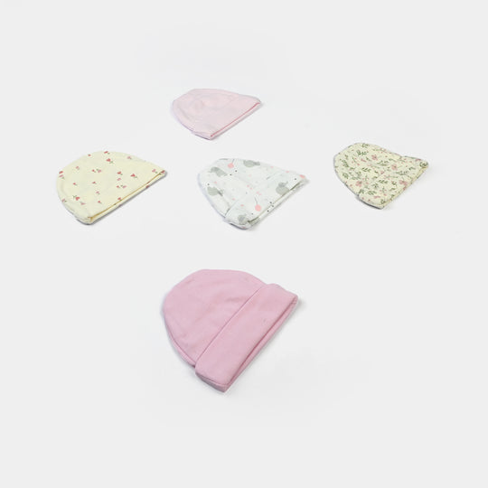Infant Cap/Hat Set 5Pcs